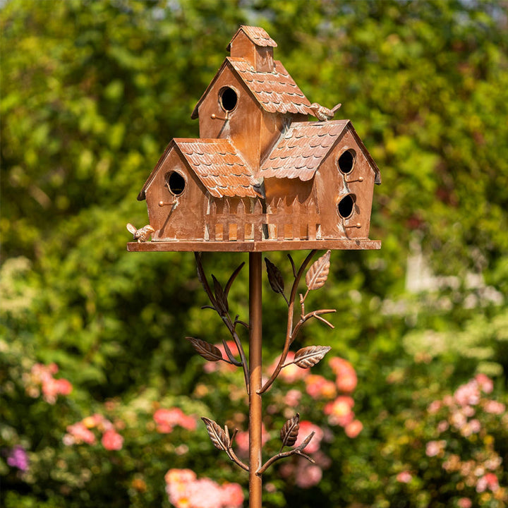 Birdhouse Garden Stakes | Bowlift 1