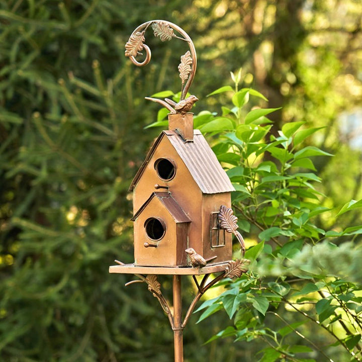 Birdhouse Garden Stakes | Bowlift 10