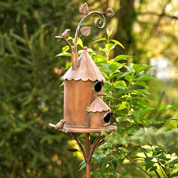 Birdhouse Garden Stakes | Bowlift 8