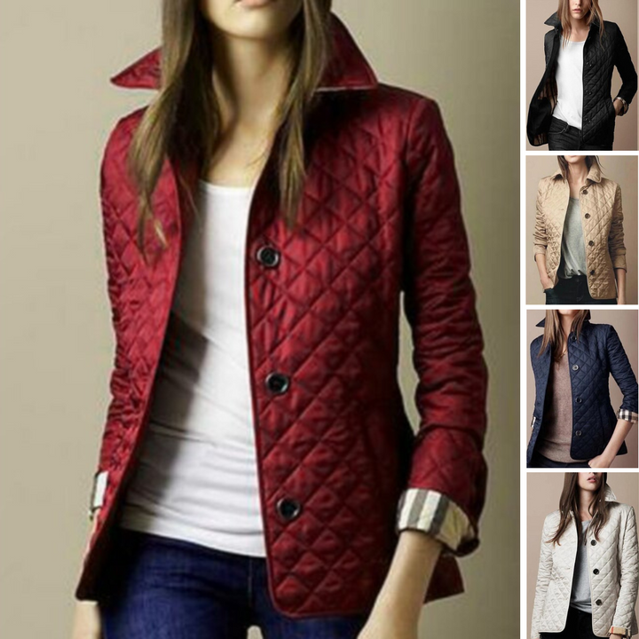 Women's Fitted Quilted Coat
