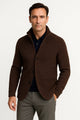 Men's Knit Wool Cardigan with Buttons, Casual Fit
