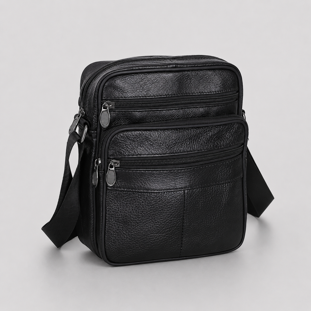 Men's Genuine Leather Shoulder Bag