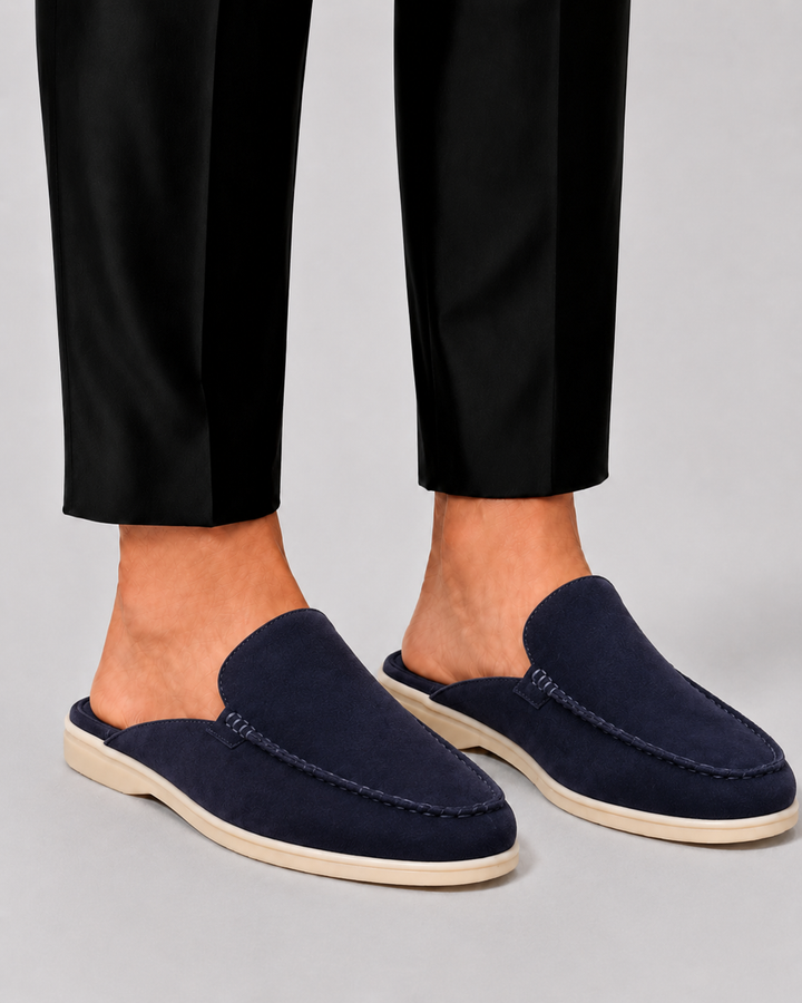 Men's Loafer Mule with Open Heel
