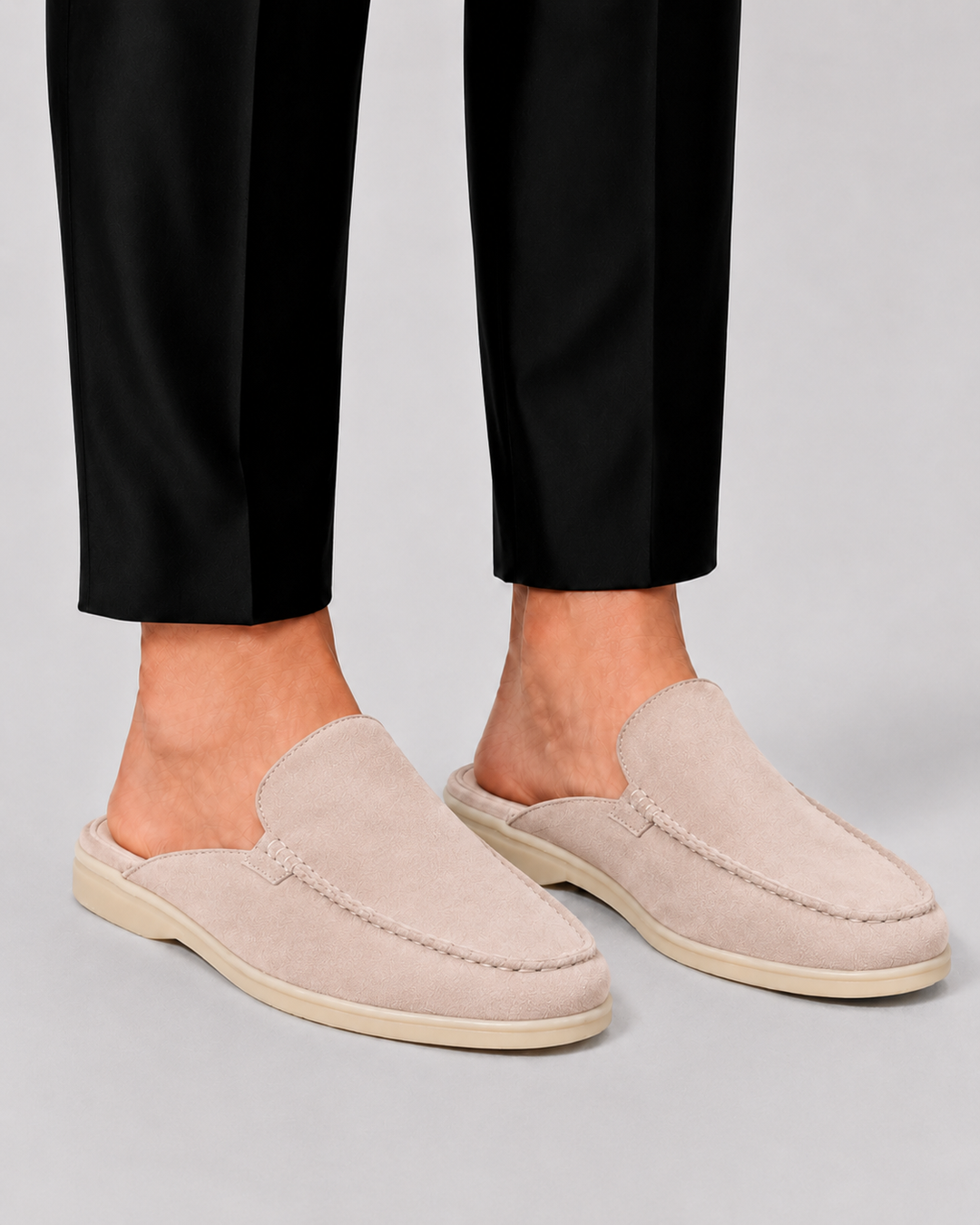 Men's Loafer Mule with Open Heel