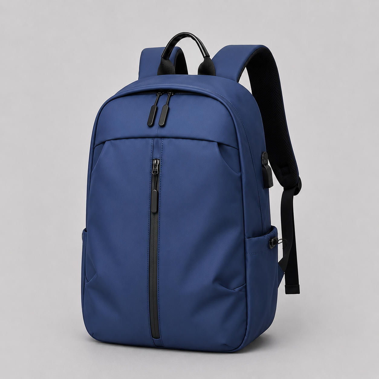 Unisex Water-Resistant Backpack with USB Port
