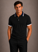 Men's Polo with Contrast Trim