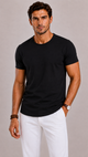 Men's Cotton Crew-Neck T-Shirt