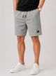 Men's Textured Drawstring Shorts with Relaxed Fit