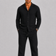 Men's Linen Set with Cuban Collar Shirt and Trousers