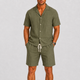 Men's Summer Shirt and Shorts Set