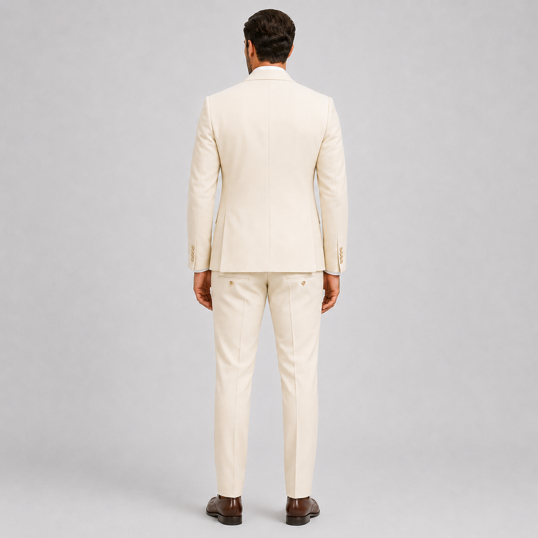 Men's Slim-Fit Suit for Weddings and Smart Occasions