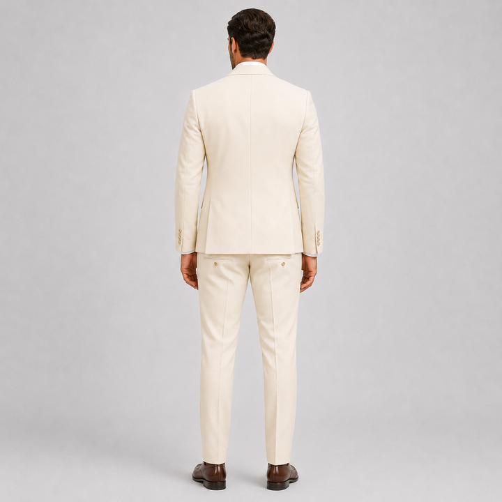 Men's Slim-Fit Suit for Weddings and Smart Occasions