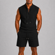 Men's Sleeveless Summer Set with Shorts