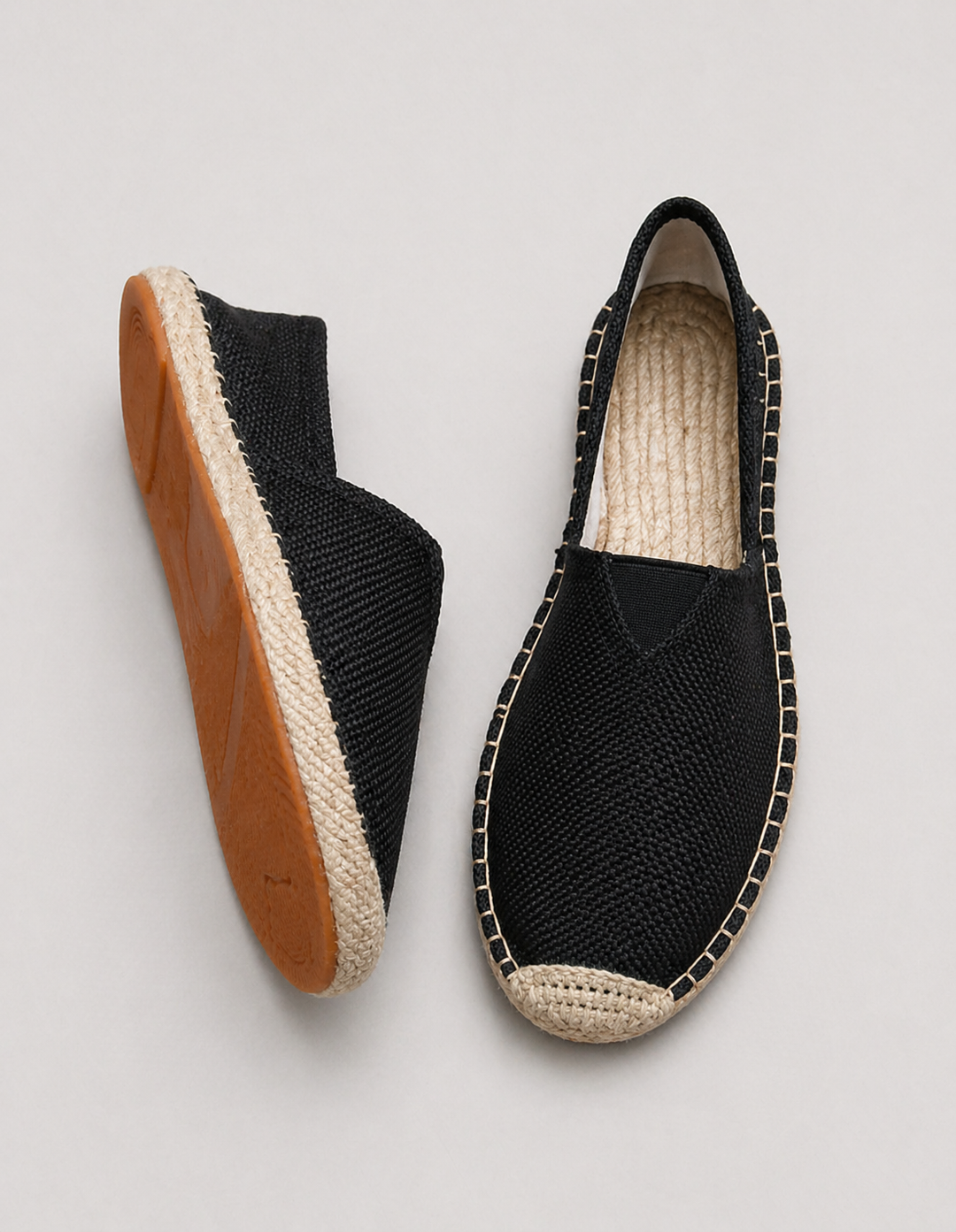 Men's Canvas Espadrille Slip-On Loafers