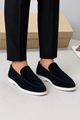 Men's Classic Suede Slip-On Loafers