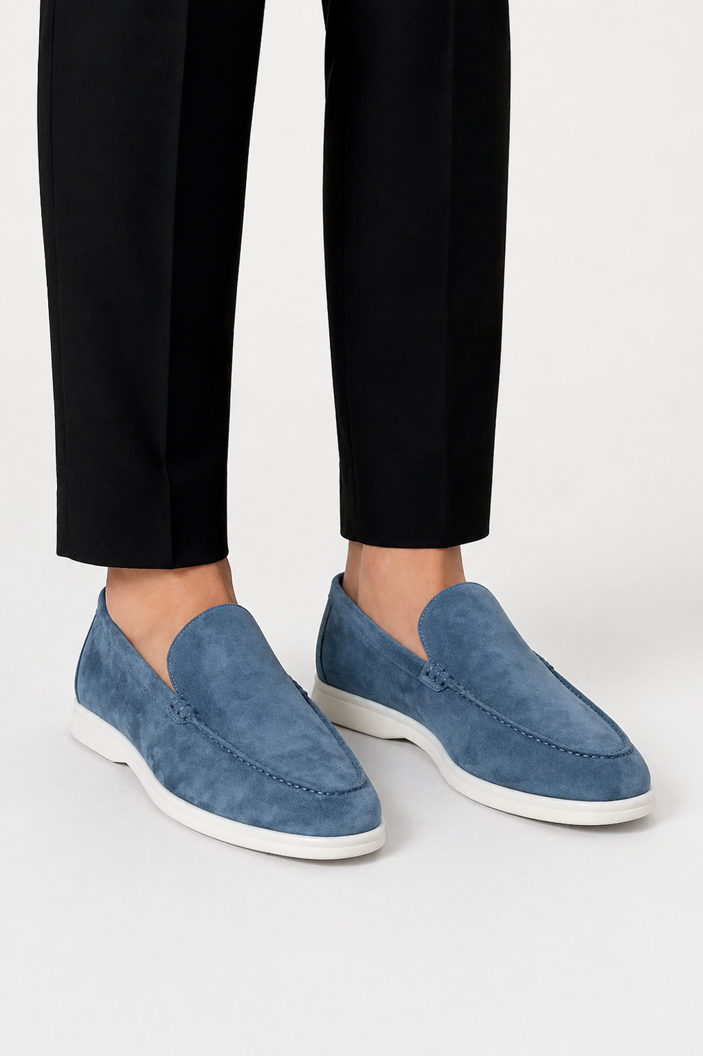 Men's Classic Suede Slip-On Loafers