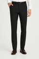 Men's Stretch Trousers with Elasticated Waist and Classic Cut