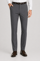 Men's Stretch Trousers with Elasticated Waist and Classic Cut