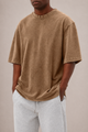 Men's Oversized Cotton T-Shirt with Relaxed Fit