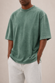 Men's Oversized Cotton T-Shirt with Relaxed Fit