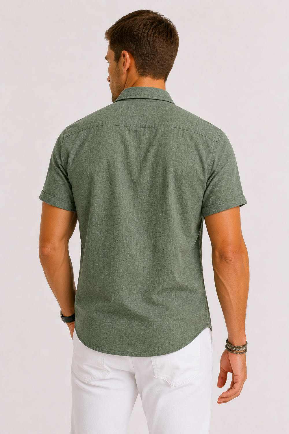 Men's Linen Shirt with Relaxed Summer Cut