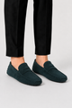 Men's Italian-Style Suede Loafers