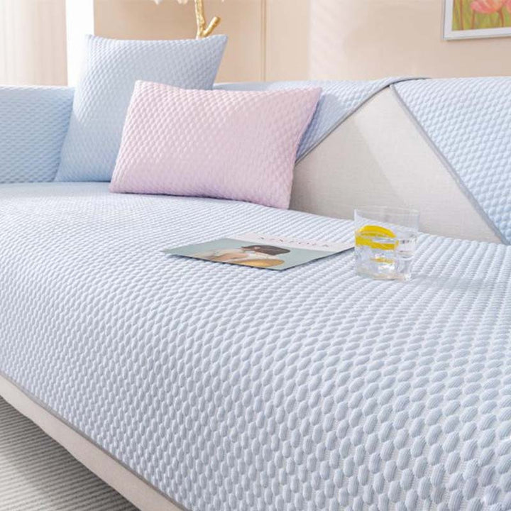 Comfort Cover | Couch Protector with Ice Silk Technology | Washable Pet Couch Cover for Ultimate Comfort 2