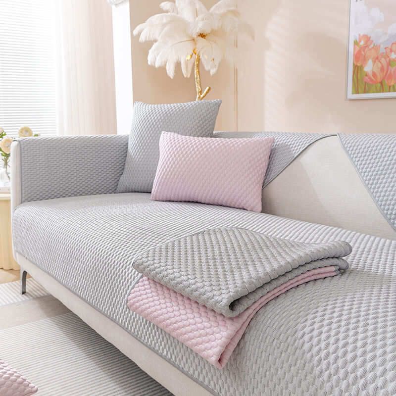 Comfort Cover | Couch Protector with Ice Silk Technology | Washable Pet Couch Cover for Ultimate Comfort 3