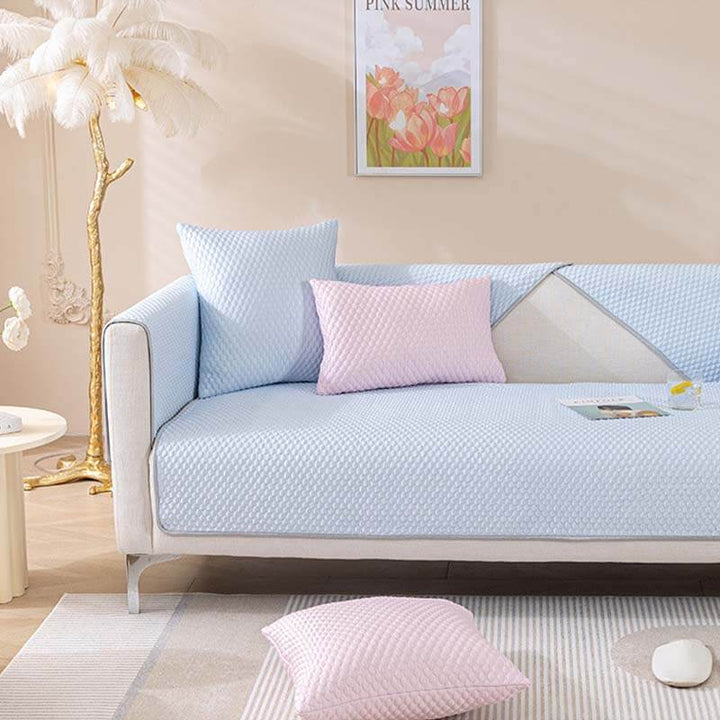 Comfort Cover | Couch Protector with Ice Silk Technology | Washable Pet Couch Cover for Ultimate Comfort 4