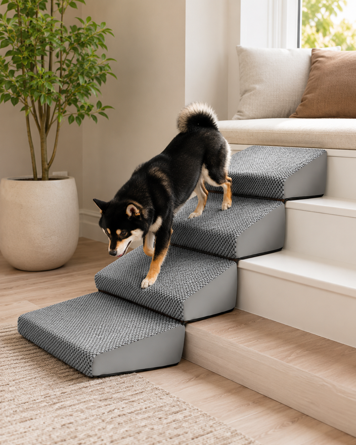 Comfort Paws | Dog Ramp for Bed with Non-Slip Design | Safe Climbing Aid for Small and Senior Pets 0