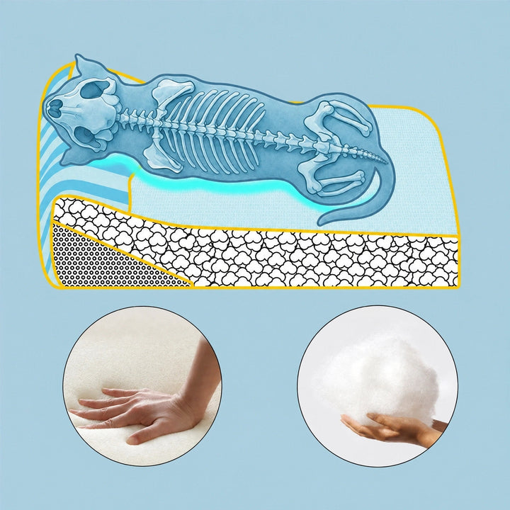 Cooling Nap | Large Orthopedic Dog Bed with Breathable Fabric | Supportive Design for Joint Health 5
