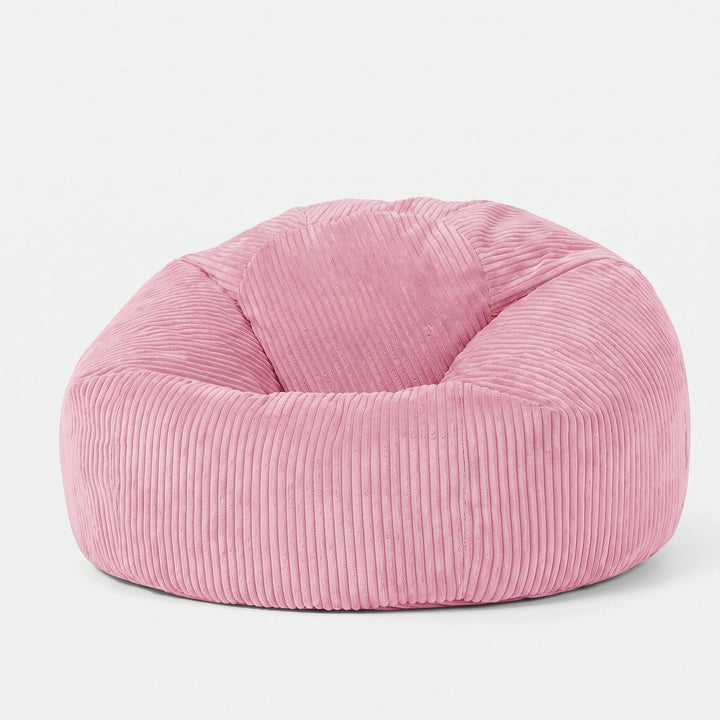 Corduroy Bean Bag Chair Cover - Soft Floor Lounger Cover Without Filling 0