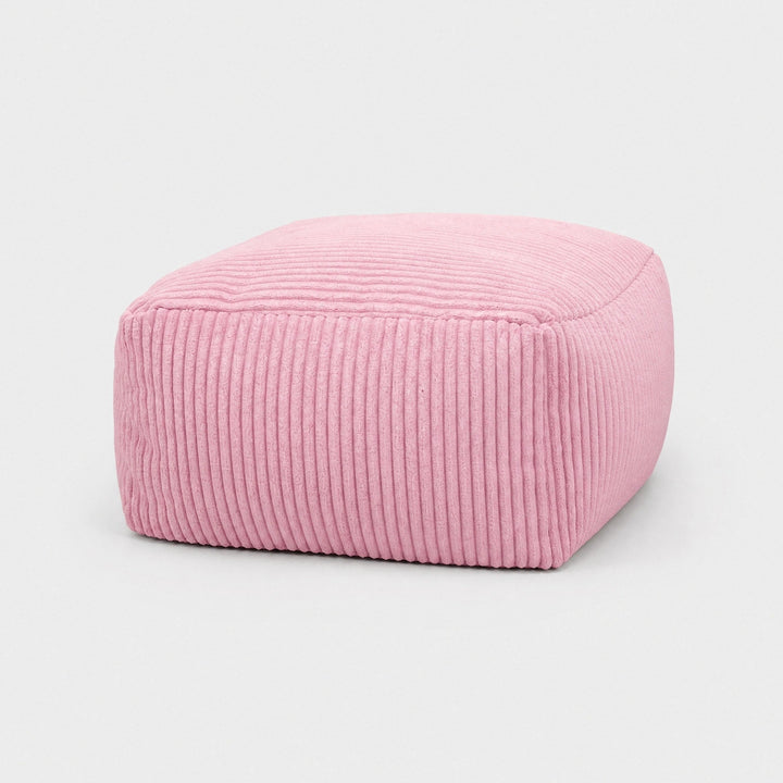 Corduroy Bean Bag Chair Cover - Soft Floor Lounger Cover Without Filling 2