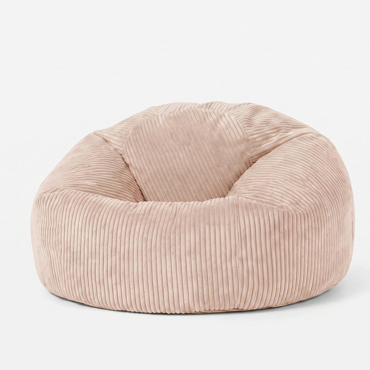 Corduroy Bean Bag Chair Cover - Soft Floor Lounger Cover Without Filling 5