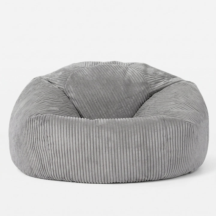 Corduroy Bean Bag Chair Cover - Soft Floor Lounger Cover Without Filling 7