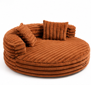 Cozy Nest | Orthopedic Dog Bed with Removable Pillows | Large Size for Ultimate Comfort 0