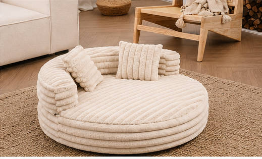 Cozy Nest | Orthopedic Dog Bed with Removable Pillows | Large Size for Ultimate Comfort 7