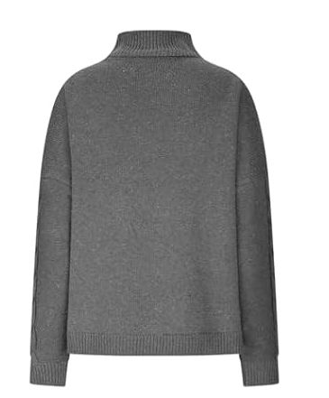 Women's Knitted Roll-Neck Winter Jumper