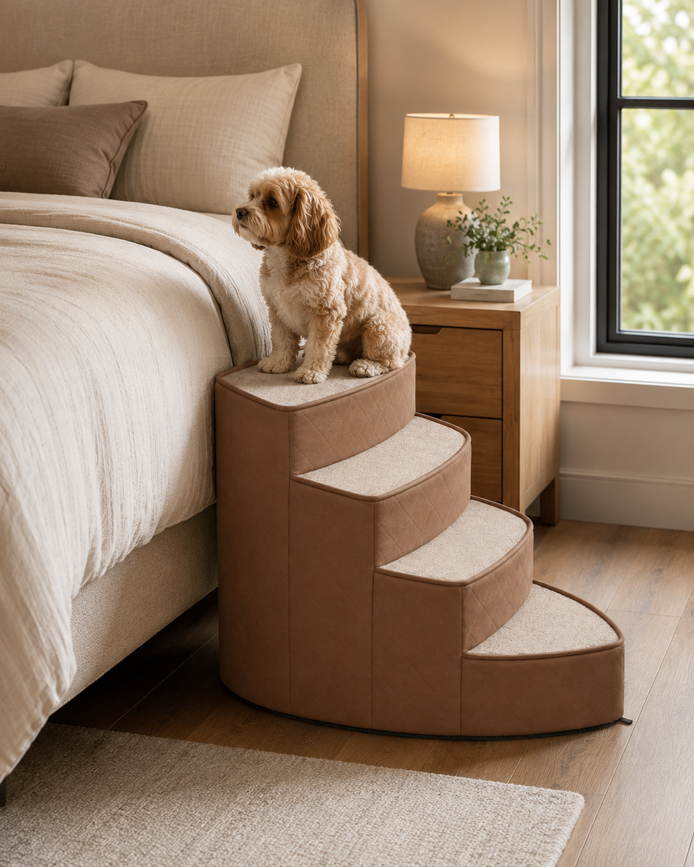 Dog Steps for Bed with Joint-Friendly Design | 1