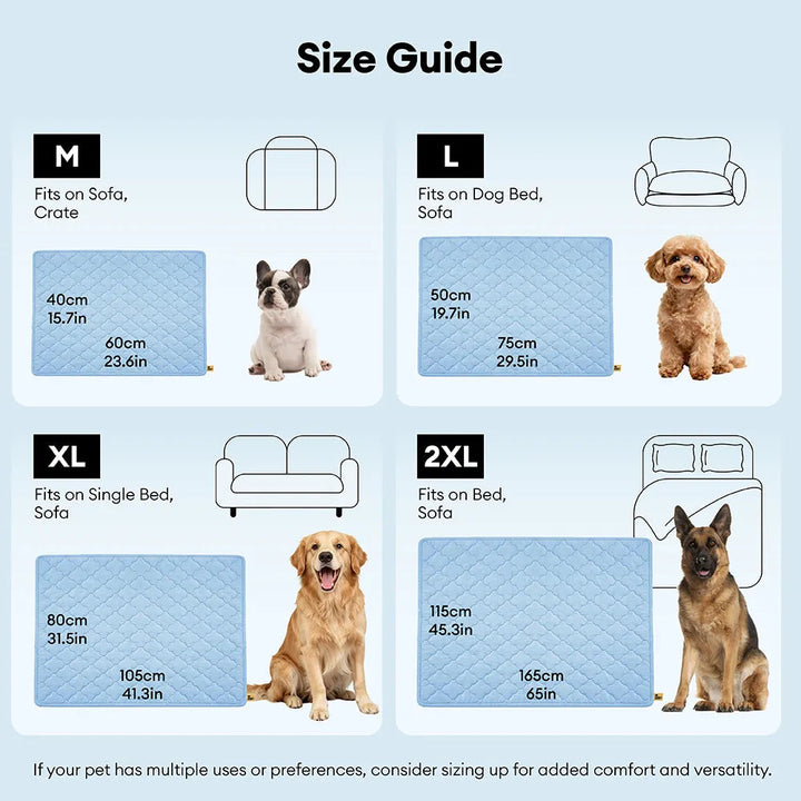 Double-Sided Cooling Dog Blanket - Chill Nest 6