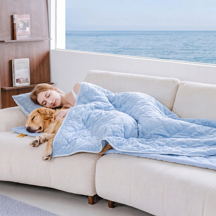 Double-Sided Cooling Dog Blanket - Chill Nest 7