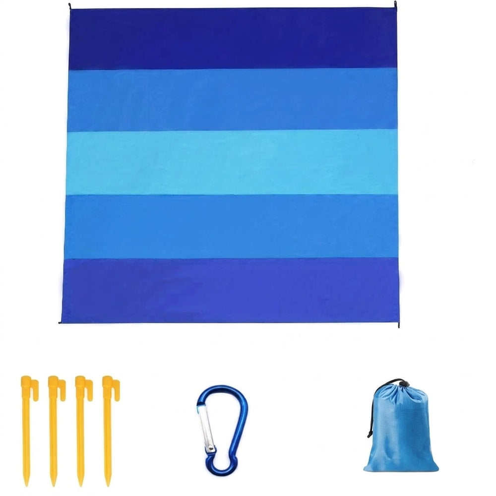 Extra Large Waterproof Beach Blanket | Sandproof Quick-Dry Picnic Mat 1