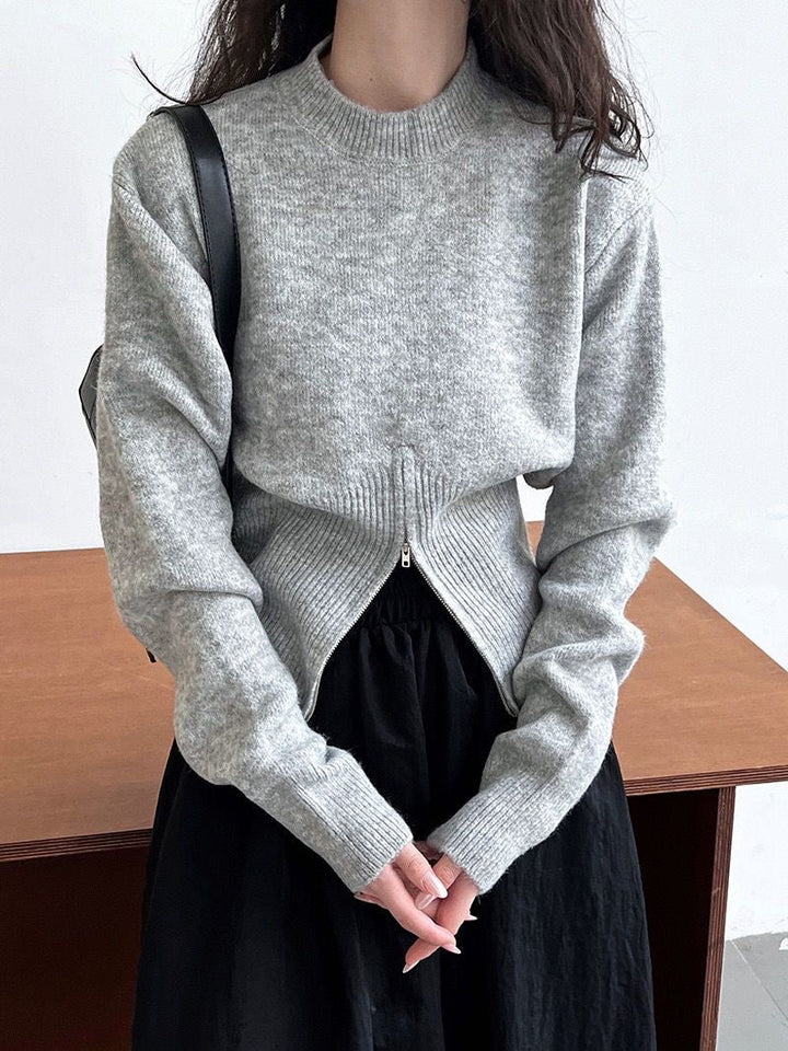 Women's Zip-Through Jumper for Layering, image 5