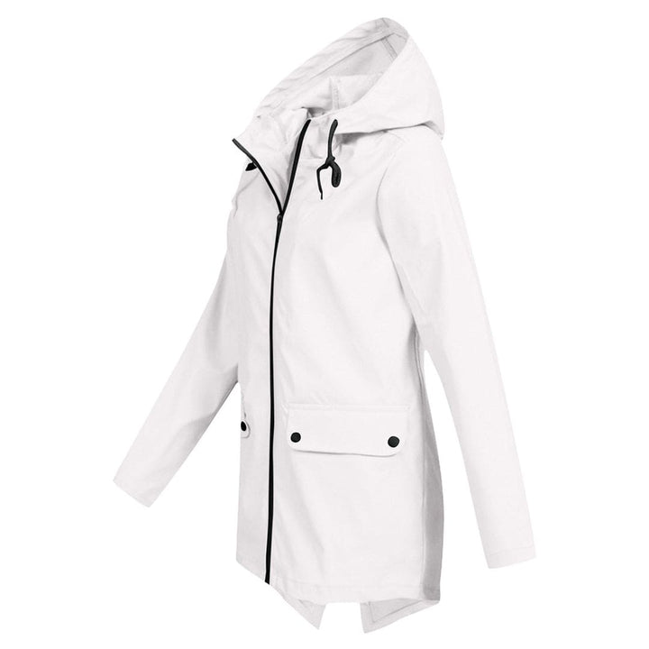 Women's Casual Urban Hooded Jacket with Full Zip