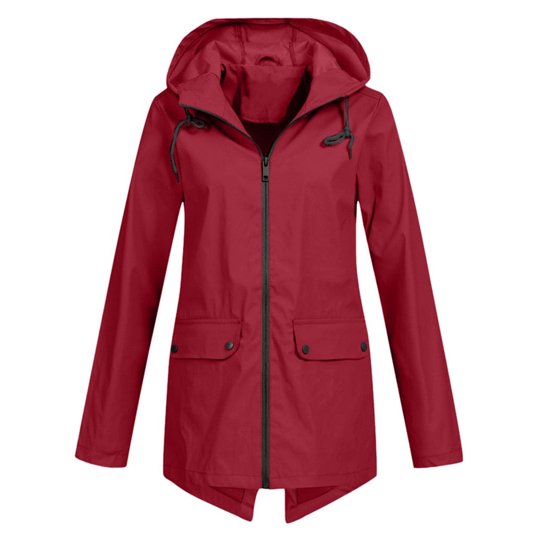 Women's Casual Urban Hooded Jacket with Full Zip
