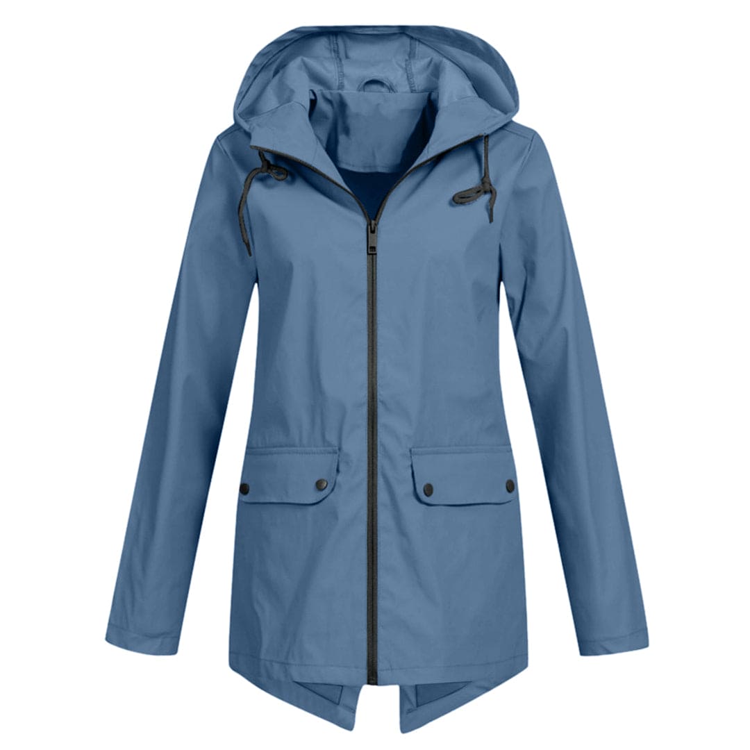 Women's Casual Urban Hooded Jacket with Full Zip