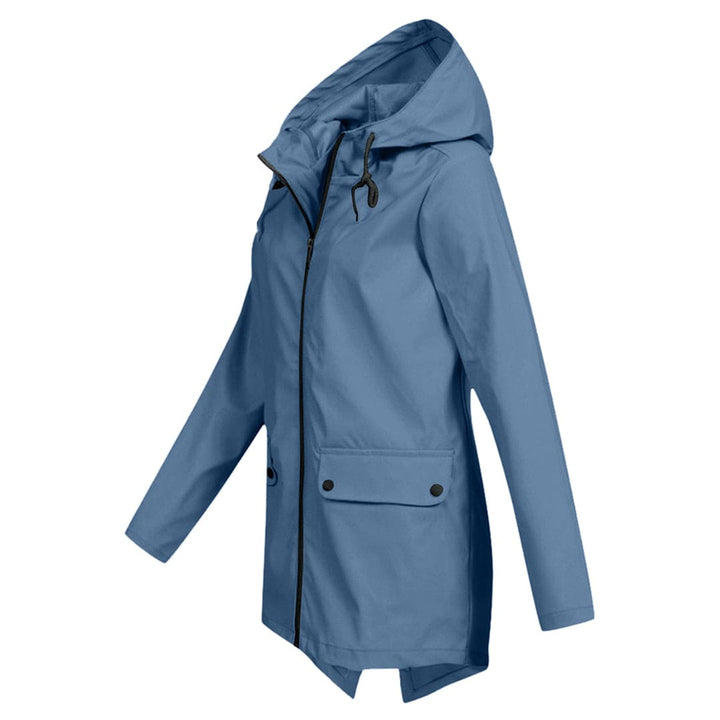 Women's Casual Urban Hooded Jacket with Full Zip