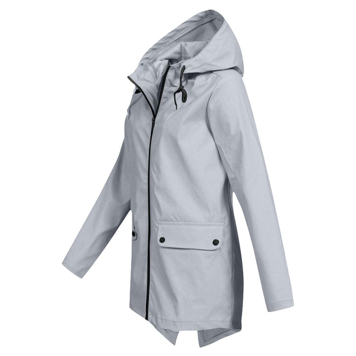 Women's Casual Urban Hooded Jacket with Full Zip