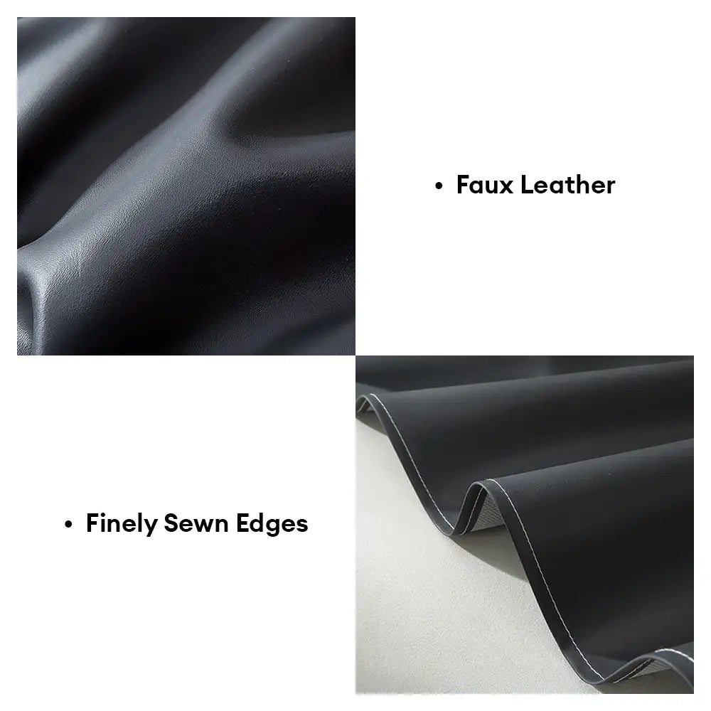 Faux Leather Waterproof Pet Hair-Resistant Sofa Protector Couch Cover 7