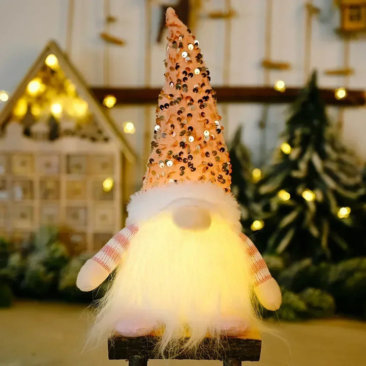 Skanto | Christmas Gnome Decoration | LED Night Light | Warm Glow